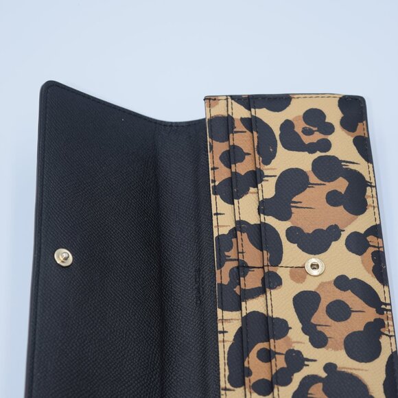 COACH Limited Edition Leopard Continental Wallet in Wild Beast - Picture 5 of 7